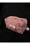 Cherry Patterned Puff Makeup Bag / Pen Holder - 5