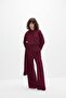 Asymmetric Tie-Up Trousers Set Soil - 4