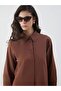 Lcw Modest Brown Regular Fit Women's Shirt Tunic