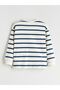 Lcw Kids Crew Neck Striped Boy T-Shirt - 3