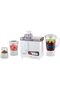 4 In 1 Juicer Mixer - 500W, 2 Speed Blender w/ 1500 ML Plastic Jar, Mincer and Grinder Mill - 2