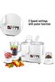 SJB-309 4-in-1 Juicer Blender [White] 600W Copper Motor - 3