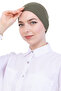 Women's Hijab Bandana Combed Cotton Non-Slip Ready-To-Wear Shawl under Scarf Bonnet Comfortable Use