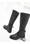 Stylish Women's Boots with Black Lace-Up Look 200113