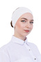 Women's Hijab Bandana Combed Cotton Non-Slip Ready-To-Wear Shawl under Scarf Bonnet Comfortable Use - 4