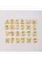 Balloon Letter Gold Color Necklace B Letter - 4