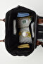 Mother Baby Care Backpack with Strap Attachment and Leather Detail - 8