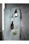Durable 2-Tier Hanging Shower Shelf Soap Holder Shampoo Holder Showercabin Hanger Chrome