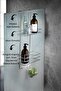 Durable 2-Tier Hanging Shower Shelf Soap Holder Shampoo Holder Showercabin Hanger Chrome - 3