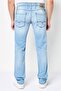 Men Slim Fit Anbass Washed Stretchable Denim Jeans, Light Blue - 4