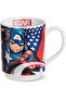 Marvel Captain America Stacking Cup, 350 ml – Porcelain Coffee & Tea Mug - 2