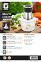 2.0 liter Multi Chopper- GMC42021/ 500 W, Compact Multi-Purpose Chopping Machine