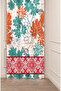 Authentic, Anatolian, Ethnic Patterned Special Design Digital Printed (Single Wing) Modern Stylish Background Curtain