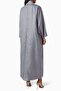 Convenient Oversized Embroidered Abaya Set Ideal for Comfortable Fit and Elegant Look - 3