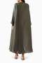Capture Elegance with This 3-Piece Abaya Set Featuring a Graceful Design - 3