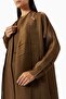 Stylish Two Piece Abaya Set Modern and Traditional Style Combination with Thin Organza - 5