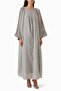 Stylish Embroidered Abaya and Dress Set Comfortable and Convenient Design for Modern Women