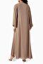 Elegance and Comfort for Any Occasion with Our Stylish Sequin Embellished Abaya Set - 3