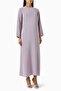 Elegant Evening Abaya Set with Organza Combining Elegance and Comfort - 4