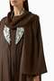 Embroidered Abaya Set Perfect Choice for Stylish and Comfortable Daily or Evening Wear - 4