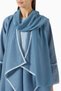 Stylish and Flowy Poncho Abaya Set Complete Your Look with Ruffled Details - 4