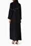 Stylish Embroidered Abaya Comfortable Drape Long Sleeves with Front Opening Design Suitable for Any Occasion - 3