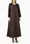 Stylish Taffeta Open Coat with Graceful Details Ideal for Everyday and Special Occasions