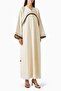 Modern Drape Fringe Detailed Abaya Ideal Choice for Elegant Elegance
