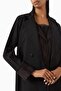 Stylish Two Button Abaya Outerwear with Long Sleeves and Shawl Ideal for Comfortable Wear - 4