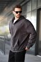 Smoked Hooded Men's Fleece Cardigan E7168 - 3