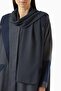 Stylish and Comfortable Fit Contrast Stitching Trench Coat with Matching Hat and Dress - 5