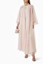Sequin Detailed Abaya Set with Comfortable Elegance Ideal for Use in Any Environment - 2