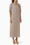 Comfortable and Elegant Design with Stylish Ring Detail Abaya in Calla Style - 5