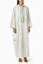Capture Comfort with Aztec Aura Abaya Set for Everyday Outfits with Its Stylish Model