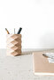 Decorative Concrete Pen Holder |   Multi-Purpose Desktop Organizer |   Bathroom and Office Organizer - 3