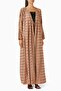 Polka Dot Patterned Abaya Stylish and Comfortable Ideal Choice for Everyday Wear