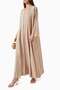 Modern Laser Corset Embroidered Abaya Ideal Choice for Elegance and Sophistication - 2