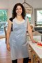 100 Pcs Large Size Disposable Plastic Aprons – Premium White HDPE Apron - 4
