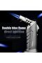 Windproof Torch Lighter Butane Refillable Gas Lighter Single Jet Flame Adjustable (Butane Gas Not In - 3