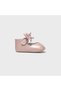 Newborn Baby Girl Leather Ballerinas L26K9961-Pink - 2