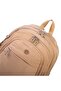 Unisex Large Size Backpack Multi-Compartment School Bag Sand - 3