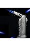 Windproof Torch Lighter Butane Refillable Gas Lighter Single Jet Flame Adjustable (Butane Gas Not In - 5
