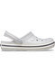 حذاء Crocband رمادي-أبيض للجنسين 11016-1ft