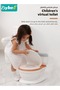 Baby Potty Training Seat, Kid Size Potty, Realistic Potty Training Toilet with Lid Back, Babies Toilets with a Brush and 100pcs Clean Bag, for Toddlers Infants Kids Boys Girls, Easy to Empty and Clean - 3