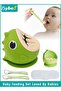 Multifunctional Baby Bowl with Two Spoons, Toddler Food Snack Bowl with Suction Base And Lid for Ind