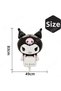 Kuromi 5Th Birthday Balloon Set with Figure Black Number Pink Purple Pastel Balloon Video Easy Installation - 5