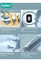 13 PCS Baby Bath Tub Foldable Bathtub With Temperature Sensing + Bathmat Cushion + Shower Cap + Wash - 6