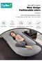 Pregnancy Pillow with Cooling Cover, Maternity Pillows for Sleeping, U-Shaped Body Support for Back, - 7