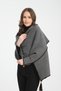 Stylish Plain Stitched Tassel Knitwear Shoulder Shawl, Stylish and Comfortable Poncho Model, Women's Shoulder Shawl - 2