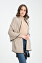 Stylish Plain Stitched Tassel Knitwear Shoulder Shawl, Stylish and Comfortable Poncho Model, Women's Shoulder Shawl - 6